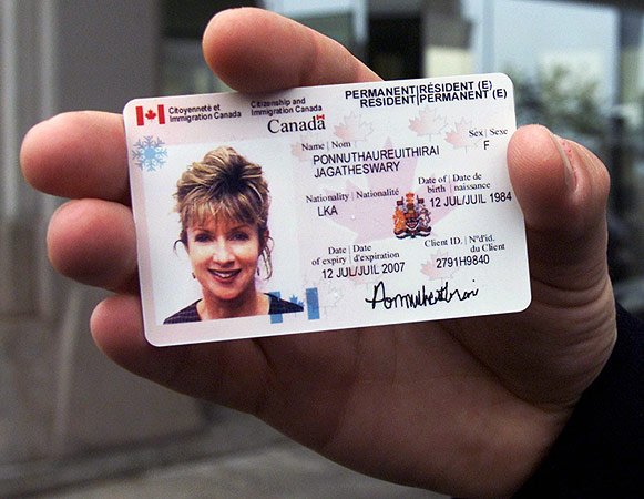 travelling to mexico with a canadian permanent resident card