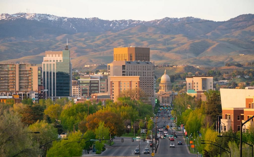 Pocatello idaho oldtown stati uniti